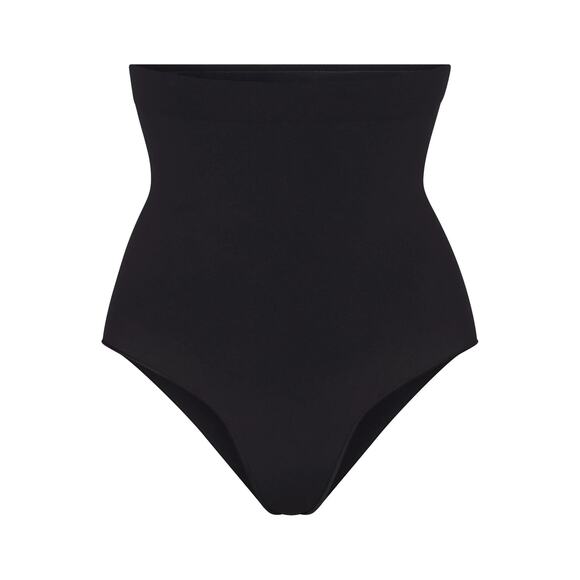 SKIMS Seamless Sculpt Black High-Waisted Brief Size Small - Picture 1 of 5